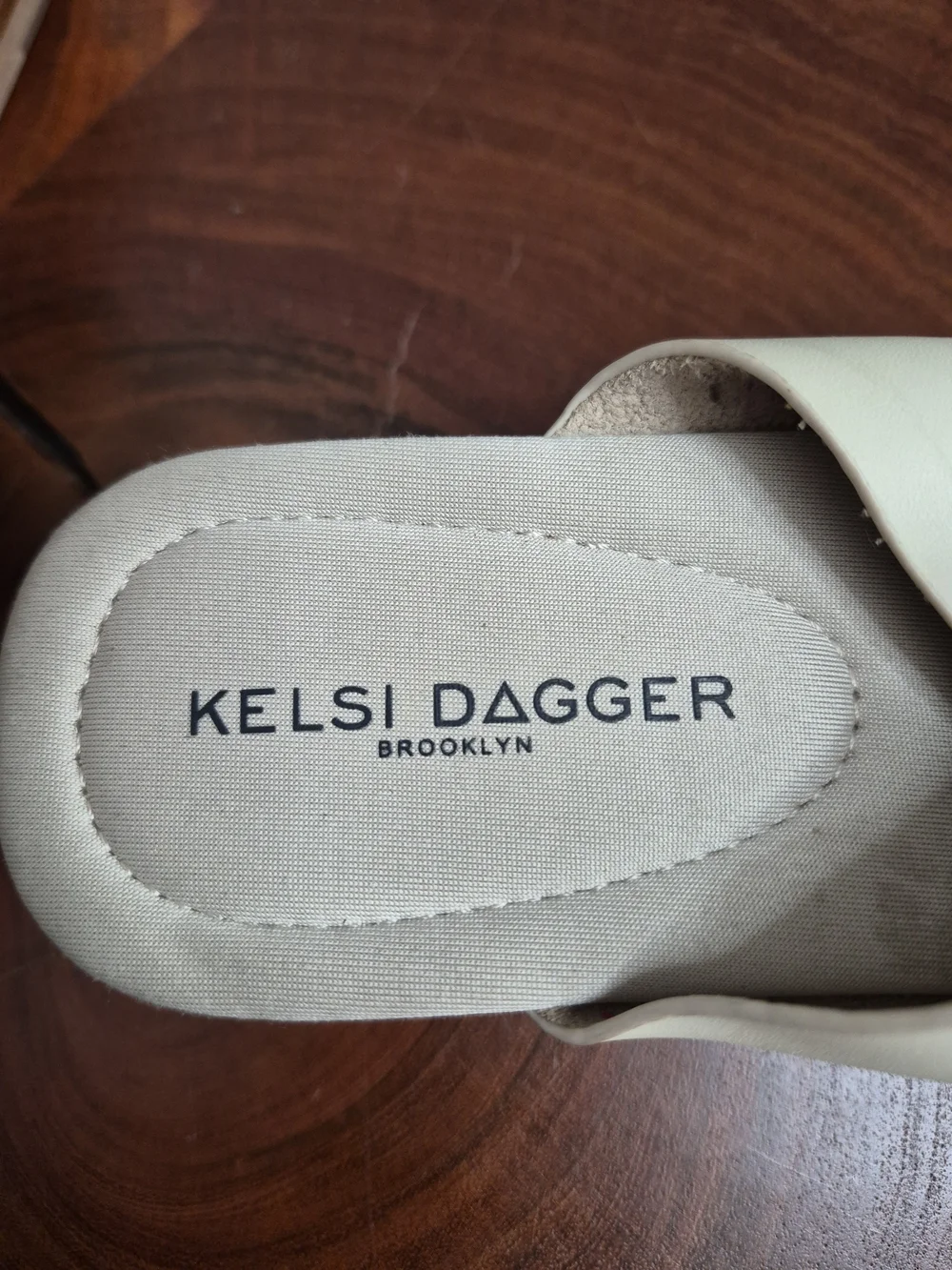 Kelsi Dagger Brooklyn Dover Platform Sandals Antique Brass Buckle - 8